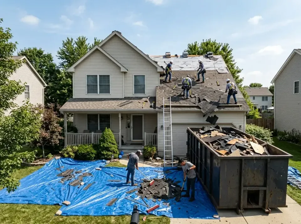 roof-replacement-debris-remova-004 — frequently asked questions, Cheapest Dumpster Rentals in Pine Manor, FL